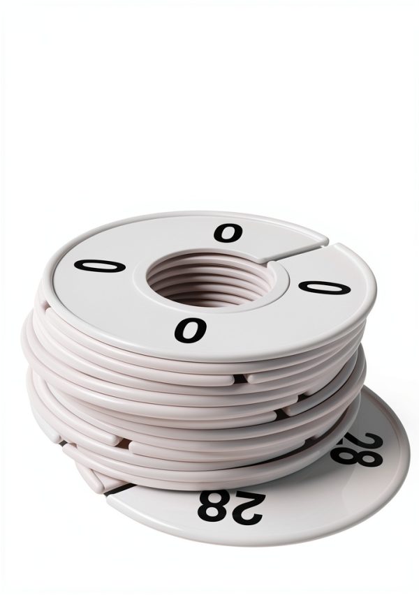 Discount Sizing Hanger Size Dividers 45pcs White/Black Print Plastic-4