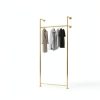 pamo Gold Wall Mounted Clothing Rack Model P-01-017 Size 1-4-0