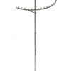 CUHMRODA Iron Rotating Garment Rack BH-014N Chrome Heavy Duty Space-0