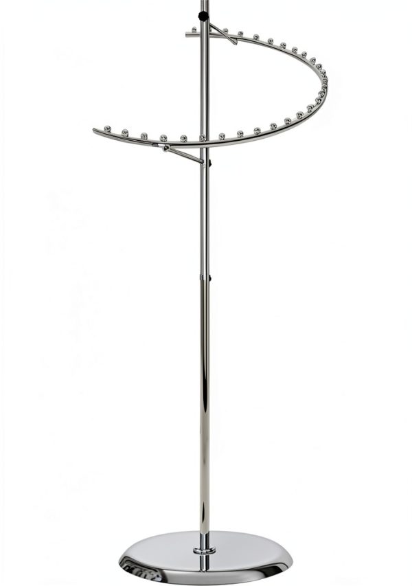 CUHMRODA Iron Rotating Garment Rack BH-014N Chrome Heavy Duty Space-0