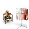 DECORDEEP Heavy Duty Portable Tote Bag Display Stand SBR01DD Powder-5