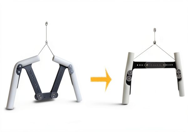Mannequin Torso Hanger by Brogana Acrylic Display Rack, Detachable-3