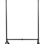 Industrial Pipe Clothing Rack USA Handcrafted Heavy Duty Powder Coated-0