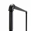 Industrial Pipe Clothing Rack USA Handcrafted Heavy Duty Powder Coated-2