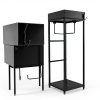 Generic Police Gear Rack Extra Large Black Steel Free‑Standing Rack-4