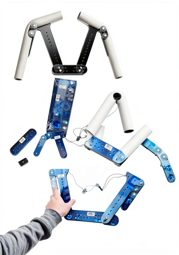 Mannequin Torso Hanger by Brogana Acrylic Display Rack, Detachable-7