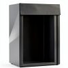 VEVOR Portable Privacy Changing Room Square Frame Black 39x39x78-2