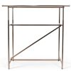 Clothing Rack SSWBasics Chrome Double Rod Retail Store-0