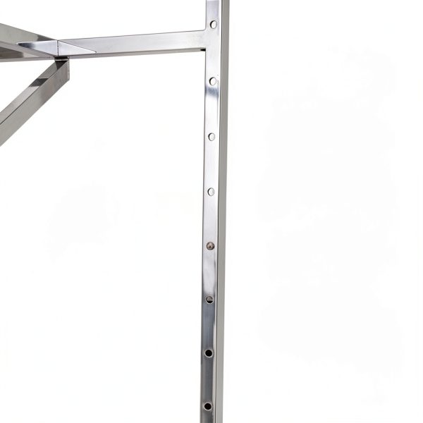 Clothing Rack SSWBasics Chrome Double Rod Retail Store-2