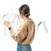 Mannequin Torso Hanger by Brogana Acrylic Display Rack, Detachable-1