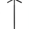 HOME RIGHT Adjustable Metal Clothes Rack 2‑Pack Black Free‑Standing-5
