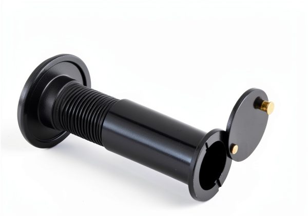 Door Viewer Peephole 220-Degree Solid Brass for Front Door with-3