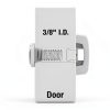 Prime-Line S 5084 Fixed Door Viewer Privacy Cover, White Plastic,-3