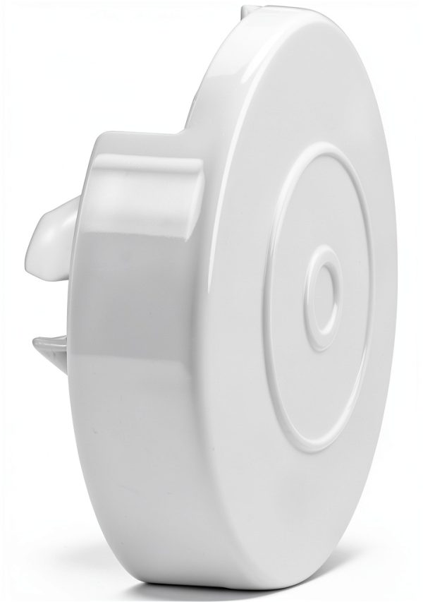 Prime-Line S 5084 Fixed Door Viewer Privacy Cover, White Plastic,-0